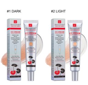 Moisturizing Correcting CC Cream Waterproof Anti-sweat Makeup Before Concealer Lasting Women Makeup Protect Skin Erborian Make (Option: Set-2PCS)