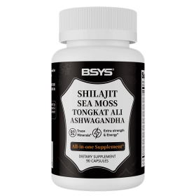 BSYS Xilaizhi Capsules 90 Capsules  Men's Vitality & Energy  Anti-Fatigue Brain Health Support  Hormone Balance Office Workers Seniors Antioxidan (Option: One bottle)